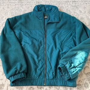 Wild Fable Teal Zip-Up Jacket
